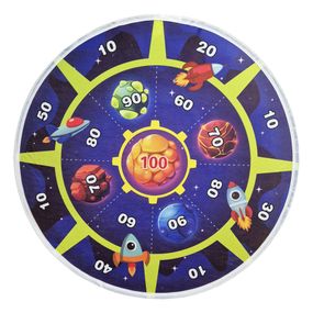 Детский дартс 3888-22A диаметр поля 72 см, подсветка