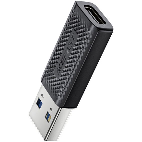 Перехідник Acefast J2 USB Male to Type-C Female USB3.0 Black