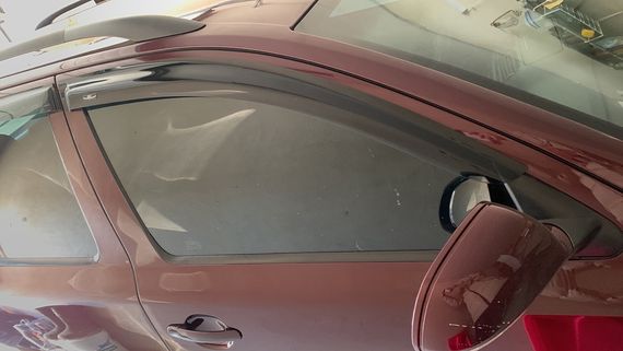 Ветровики SW (4 шт, HIC) для Skoda Octavia II A5 2006-2010 гг | Зображення 2