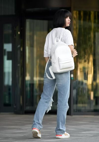 Жіночий рюкзак Sambag Dali BKHa білий 35 х 25 х 14 см (15351008) | Зображення 3