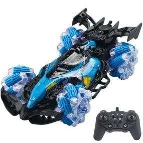 Гоночная машинка на пульте управления с эффектом пара подсветкой и звуковыми эффектами
