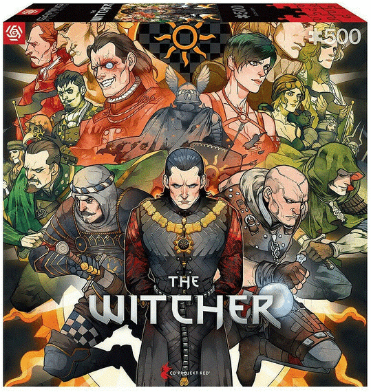 Пазл GoodLoot Witcher Nilfgaard Puzzles 500 ел. (5908305244936) | Зображення 1