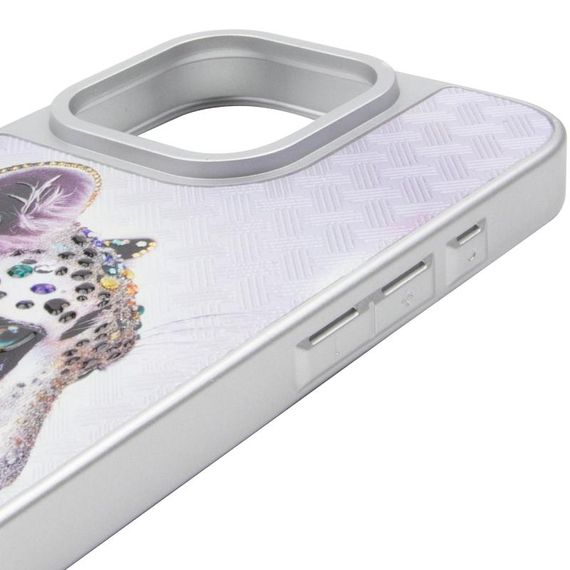 Чохол TPU+PC Crystal Hunt with Magnetic Fit для Apple iPhone 16 Pro Max (6.9") White | Зображення 3