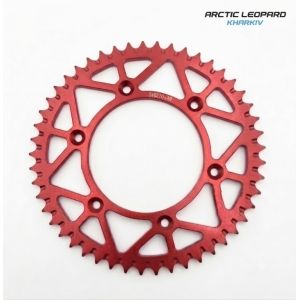 Звезда задняя на Arctic Leopard EXE 800 / 880 49T, 6 отверстий, красная