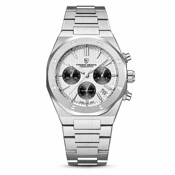 Чоловічий годинник Pagani Design PD-1707 Silver-Silver