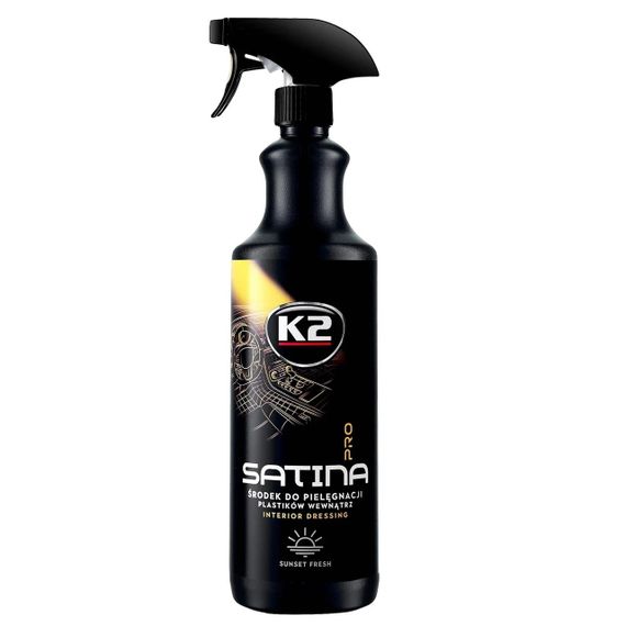Засіб для догляду за панеллю приладів та пластиковими деталями K2 Satina Pro "Свіжий захід сонця" 1 л (D50111)