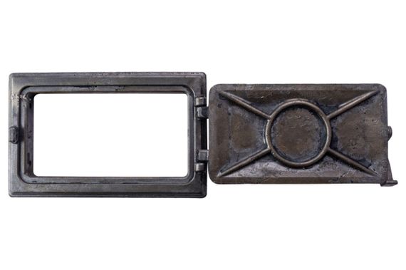 Дверцы для печи DV - 260 x 165 мм поддувные (Ч22) | Зображення 2