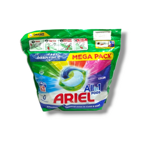 Ariel Капсули для прання кольорових речей Ariel Color 3in1 63 шт