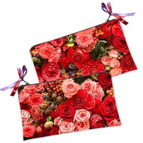 Косметичка жіноча Розочки 20х12 см (K_14M061)