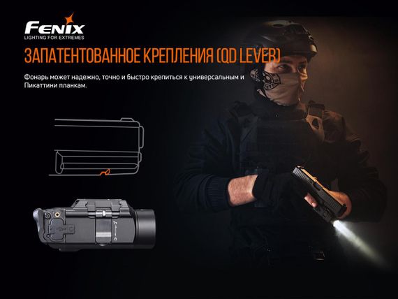 Ліхтар до пістолета Fenix GL19R | Зображення 7