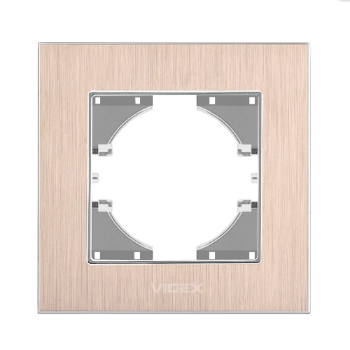 BINERA мідний алюміній Рамка горизонтальна 1-а Videx