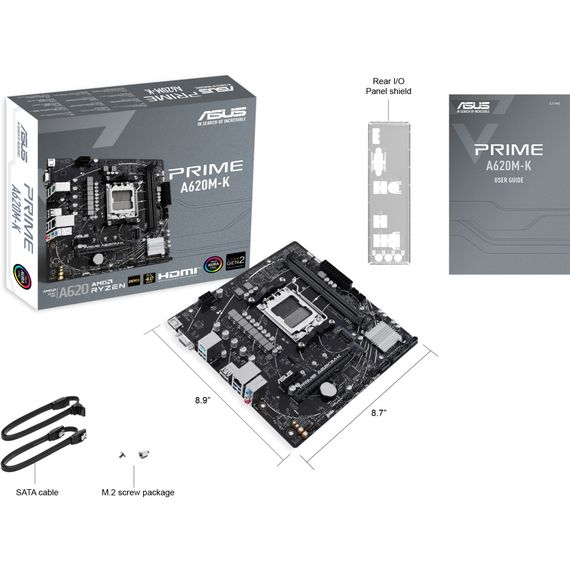 Материнська плата ASUS PRIME A620M-K | Зображення 7