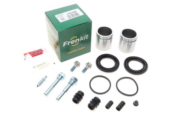 Ремкомплект суппорта переднего Nissan NP300 05- d=46mm  Niss +2 поршня направляющая SuperKit 746296