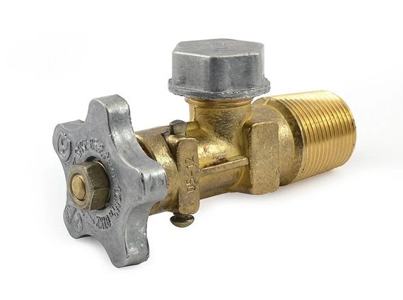 Газовый баллонный вентиль ВБ-2, Pmax 1,6 МПа, ГОСТ 21804-949412-000