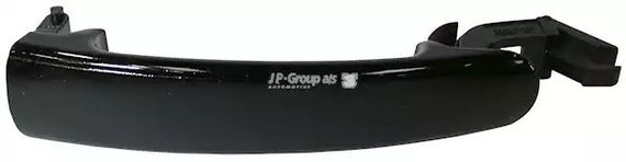 Ручка дверей зовнішня Golf IV/Bora -05 (перед/зад + ЦЗ), JP Group (1187101400) | Зображення 2