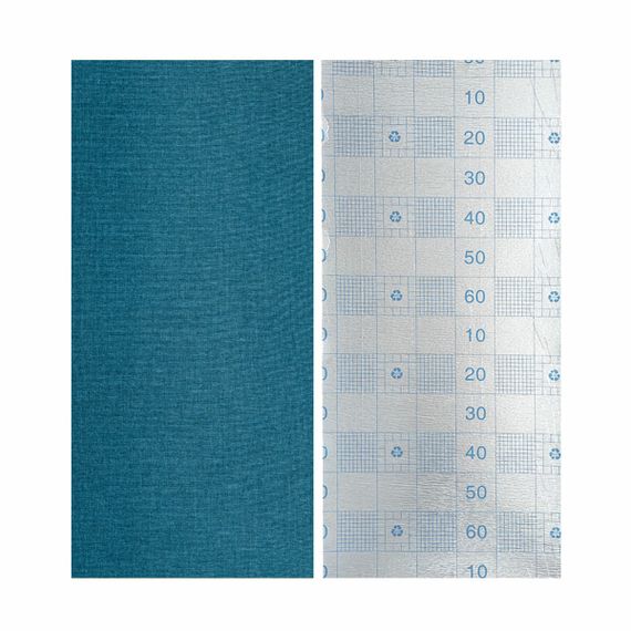 Лляні теплі шпалери на самоклейці синій меланж 2800*650*2mm (D) SW-00001491 | Зображення 3