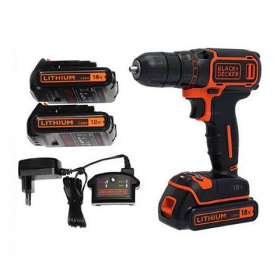 Шуруповерт Black&amp;Decker BDCDC18B | Зображення 1