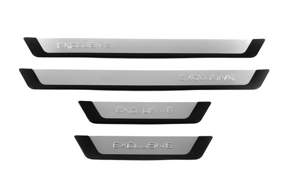Накладки на пороги Flexill (4 шт) Exclusive для Dodge Nitro 2007-2024 гг