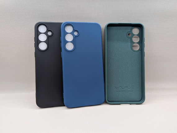 Samsung Galaxy A55 | Протиударний чохол Wave | Soft Touch | Зелений | Зображення 2