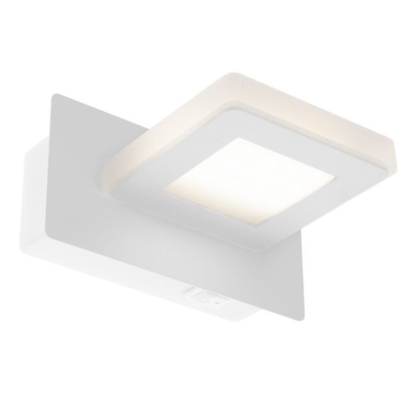 Підсвітка настінна накладна для читання LED AL-520/1*3W NW WH Brille 26-495