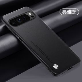 Google Pixel 8A чохол Code Leather чорний