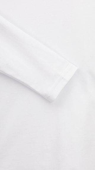 Лонгслів однотонний для хлопчика LAWA BBC02316 146 см Білий shop (2000991057227) | Зображення 2