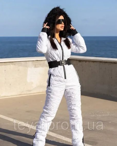Комбінезон колір білий FI_006268