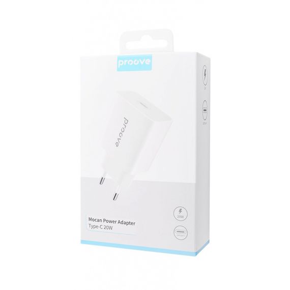 Мережевий зарядний пристрій Proove Mocan 20W (Type-C) | Зображення 1