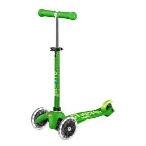 Самокат Micro Mini Deluxe Green LED (MMD051)