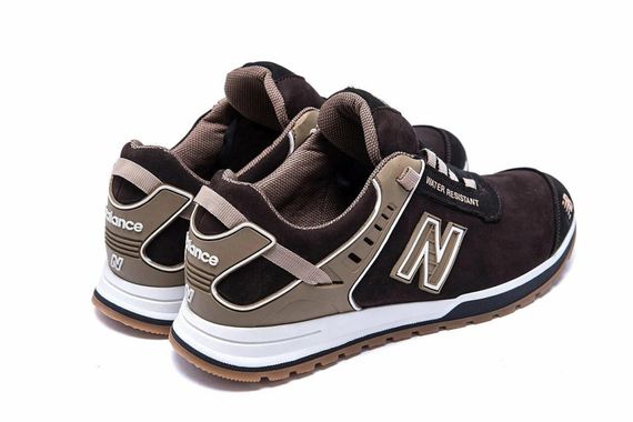 шкіряні кросівки New Balance Brown | Зображення 7