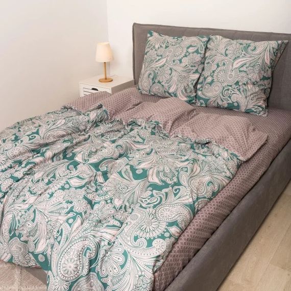 Постільна білизна двоспальне Viluta Сатин Twill 654-2 210х175 см | Зображення 6