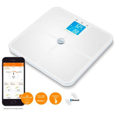 Весы напольные Beurer BF 950 white | Зображення 1