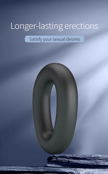 Ерекційне кільце Crazy Bull - Vesper Silicone Cock Ring, BI-210243 Sex Aura | Зображення 2