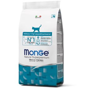 Корм Monge Kitten Ricco сухий з куркою для кошенят 0.4 кг
