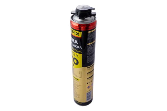 Пена монтажная Unifix - 870 мл x 70 л PRO (951239) | Зображення 1