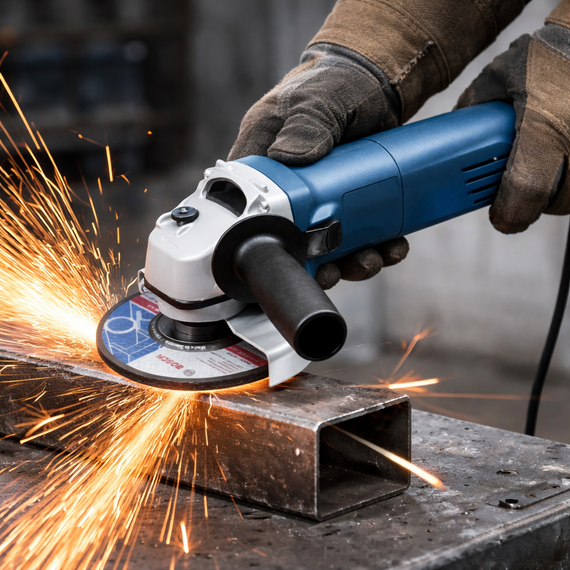 Кутова шліфмашина Angle Grinder 220V • Болгарка з тумблерним перемикачем електрична | Зображення 3