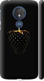 Чохол на Motorola Moto G7 Power Чорна полуниця "3585m-1657-24368"