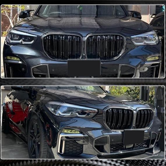 Решетки M-Look V2 (2018-2022, Карбон) для BMW X5 G05 2019- гг | Зображення 2