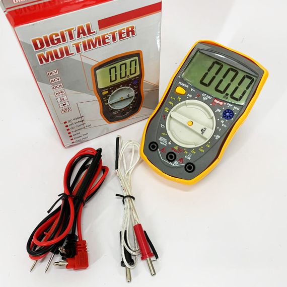 Мультиметри портативні HAOYUE DT-33C, Мультиметр цифровий тестер амперметр, Тестер перевірки напруги OY-76 | Зображення 7