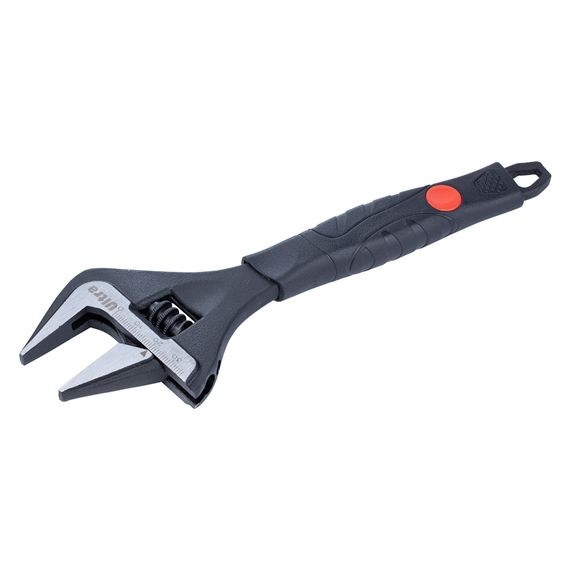 Ключ розвідний Ultra з тонкими губками 215 мм 0-39 мм CrV (4100122) | Зображення 1