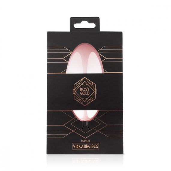 Віброяйце з пультом керування на батарейках Rosy Gold-New Vibrating Egg Sex Aura | Зображення 3
