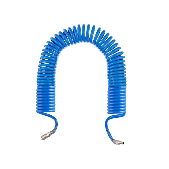 Шланг спіральний поліуретановий 15 м, 8*12 мм INTERTOOL PT-1717 | Зображення 1