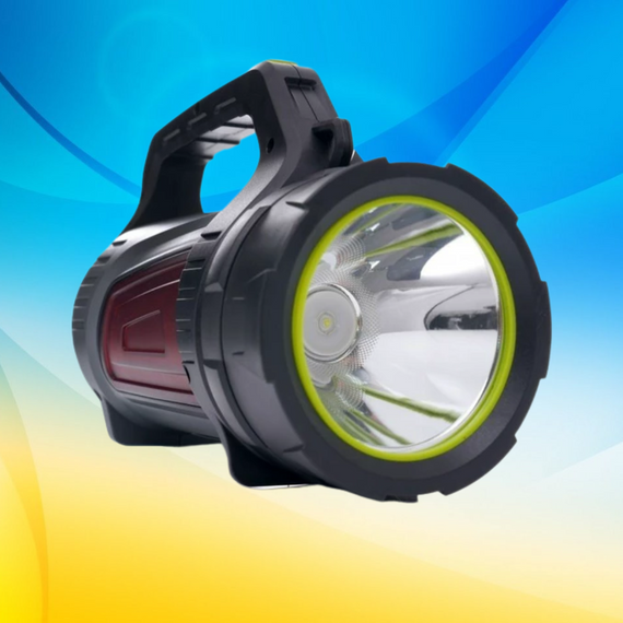 Переносний ліхтар прожектор. Прожекторний ліхтарик. Фонарик, ліхтар KD1242 . Павербанк | Зображення 1