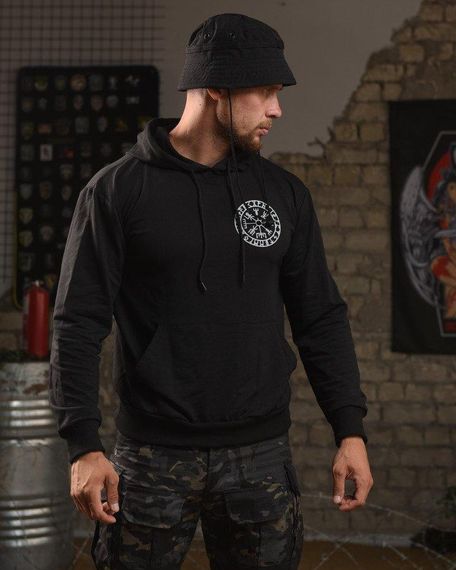 Худи maklin руны black  НП4881 | Зображення 2