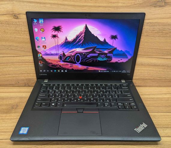 Ультрабук Lenovo ThinkPad T470 / 14" (1920x1080) IPS / Intel Core i5-6300U (2 (4) ядра по 2.4 - 3.0 GHz) / 8 GB DDR4 / 256 GB SSD / Intel HD Graphics 520 / TouchID / Windows 10 б/у + Подарок Флэш-накопитель USB 32 GB | Зображення 1