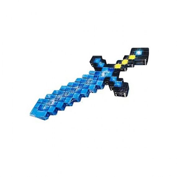 Дитячий конструктор Minecraft MyWorld діамантовий меч Майнкрафт з підсвічуванням 1441 деталь конструктор | Зображення 4