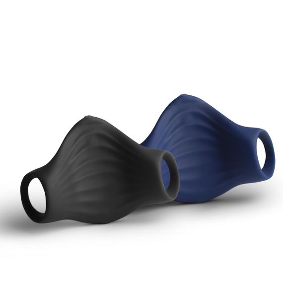 Мастурбатор Rocks Off Palm Black, петлі для пальців, 10 режимів Sex Aura | Зображення 8