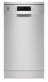 Посудомоечная машина Electrolux SMM43201SX отдельностоящая, ширина 45 см, A++, 10 комплектов, инвертор, дисплей, нерж. сталь (SMM43201SX)