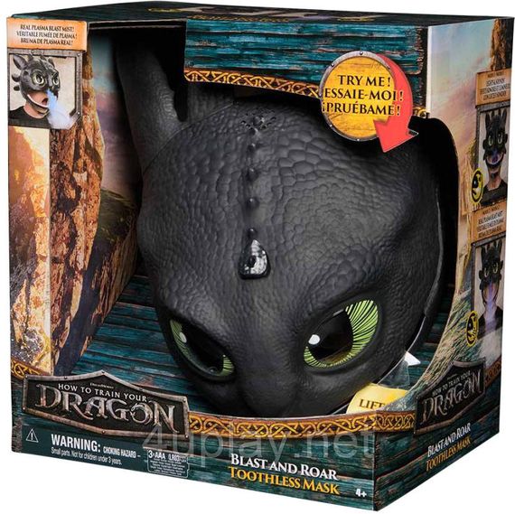 Іграшка інтерактивна Dreamworks Dragons Як приборкати дракона Маска Беззубик (SM66677/6072832) | Зображення 1