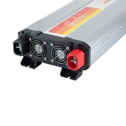 Перетворювач напруги PULSO/ISU-3000/12V-220V/3000W/LCD/USB-5VDC2.0A/син.хвиля/клеми | Зображення 8